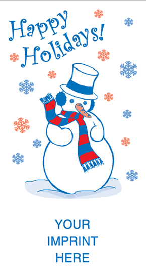 Happy Holidays! Snowman