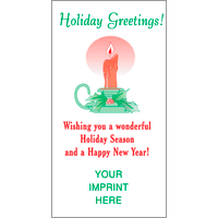 Holiday Greetings / Candle