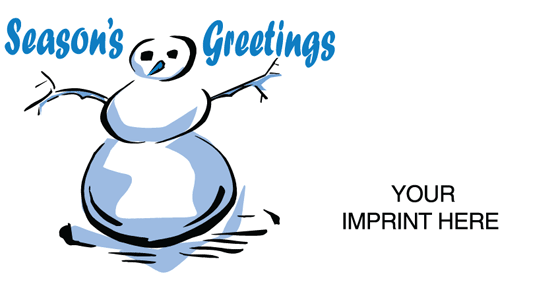 Season's Greetings / Snowman