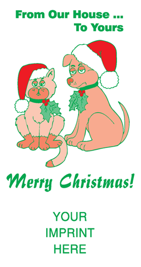 Merry Christmas / Cat & Dog