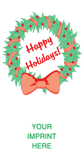 Happy Holidays! Wreath