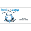 Season's Greetings / Snowman<span style='font-style: italic'> (595323)</span>
